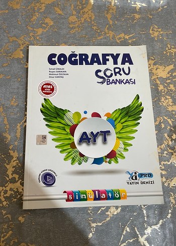 AYT Coğrafya Soru Bankası Pro Yayınları