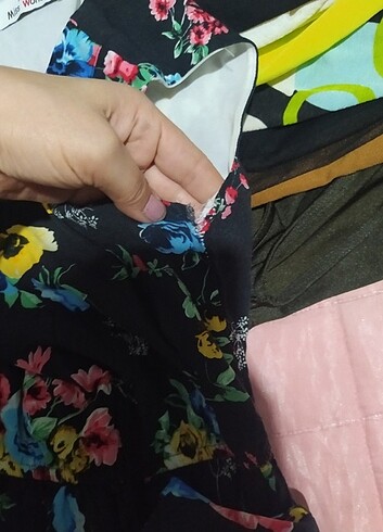 38 Beden çeşitli Renk Uzun elbise