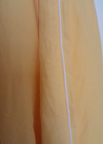 Sarı ince yagmurluk - Görsel 5