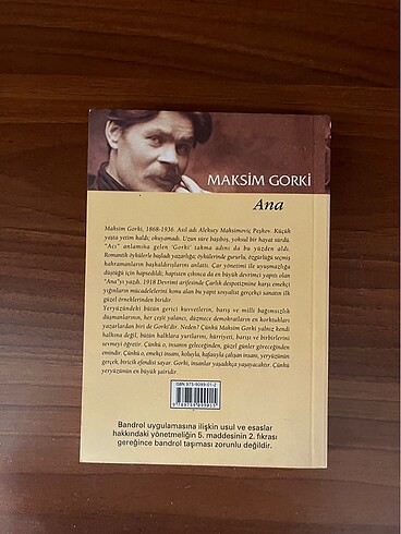  Beden Maksim Gorki- Ana