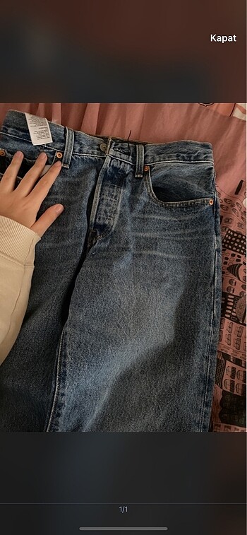 27 Beden mavi Renk LEVİS JEAN