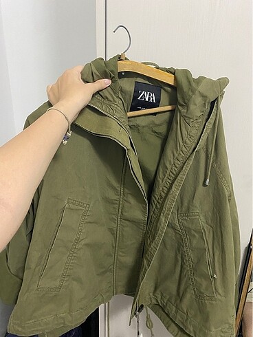 xs Beden ZARA OVERSİZE PARKA