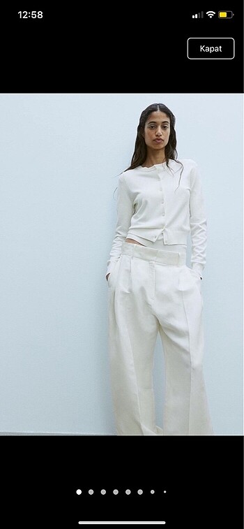 H&M İNCE TRİKO HIRKA