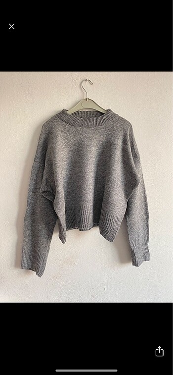 ZARA GRİ KAZAK