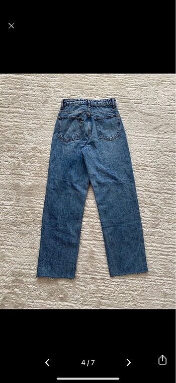 36 Beden mavi Renk ZARA JEAN