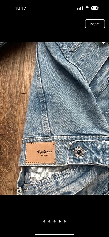 Pepe Jeans Pepe jeans denim kot ceket