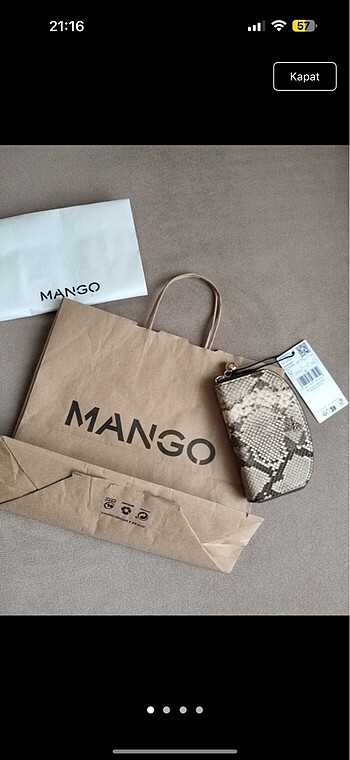 MANGO CÜZDAN
