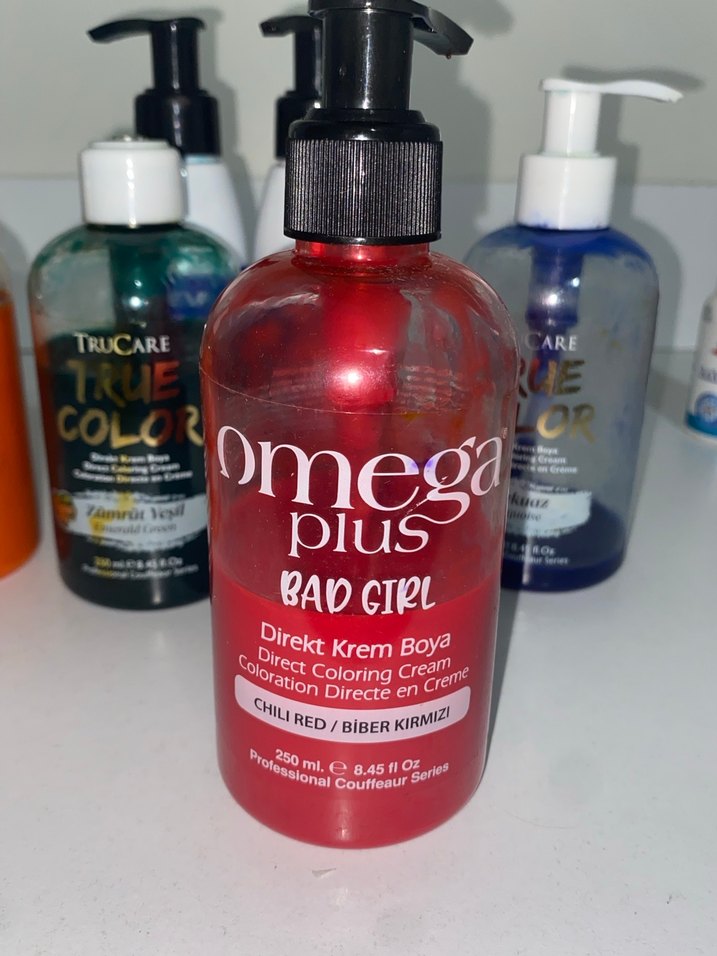 Omega Plus Bad Girl Saç Boyası Seti - Görsel 4