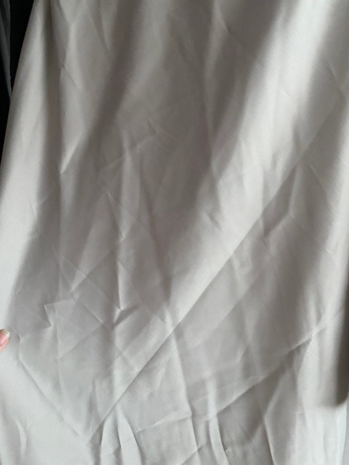 Bej Drapeli Askılı Uzun Elbise - Görsel 3