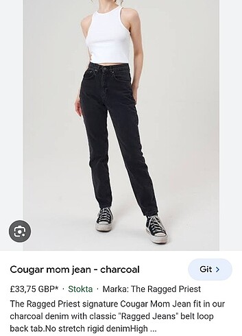 RAGGED MOM JEAN