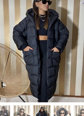 Diğer Şişme oversize mont