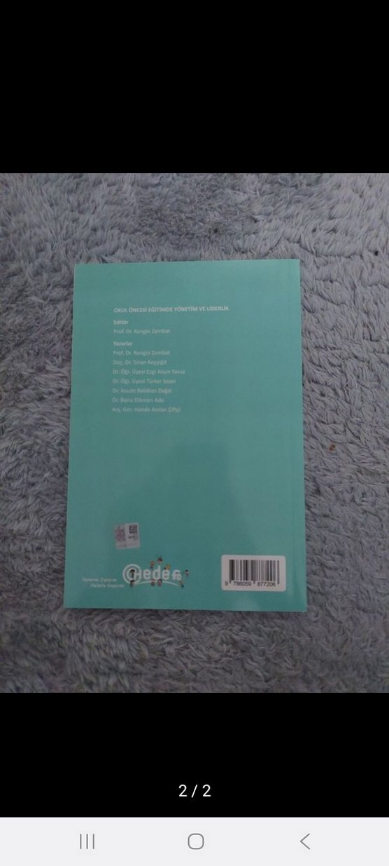 Okul Öncesi Eğitimde Yönetim ve Liderlik Kitabı - Görsel 2