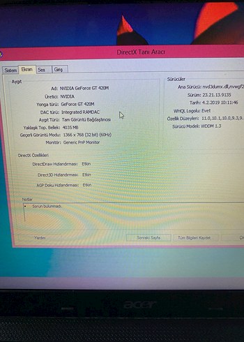 Camel Renkli Acer Laptop - Görsel 2