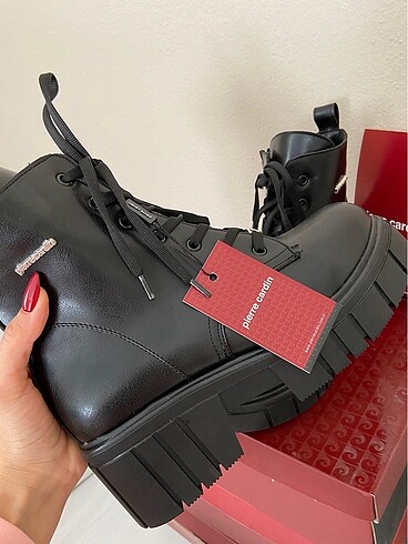 Pierre Cardin Siyah Kısa Bot Postal