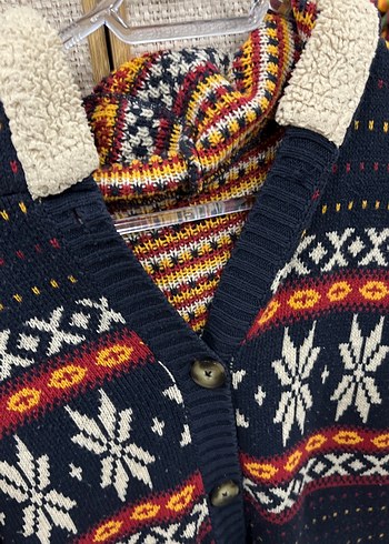 Kapşonlu hırka - Görsel 2