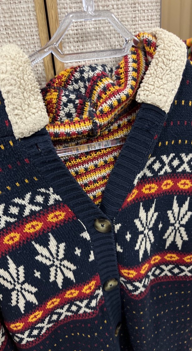 Kapşonlu hırka - Görsel 2