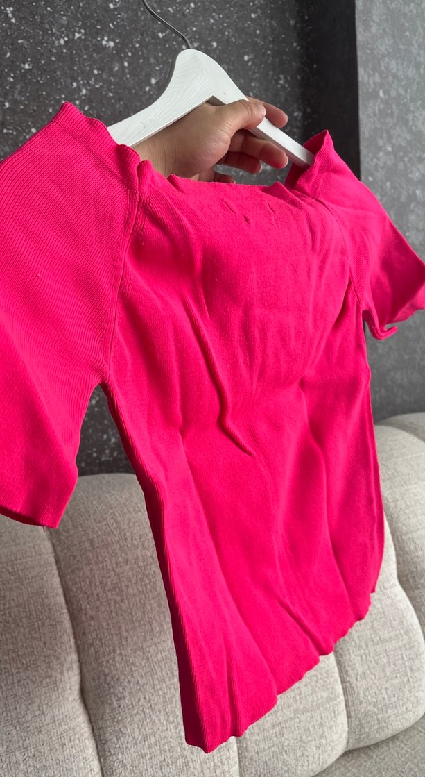 Pembe bluz - Görsel 3