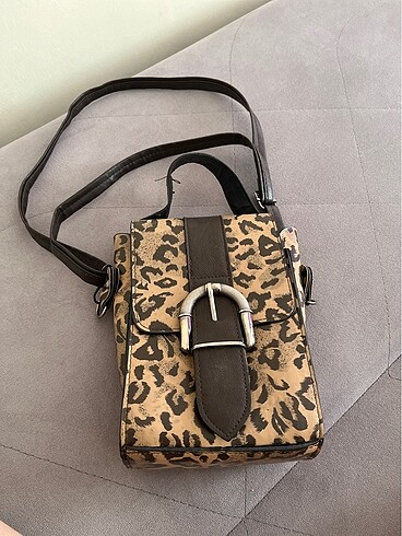 Leopar çanta