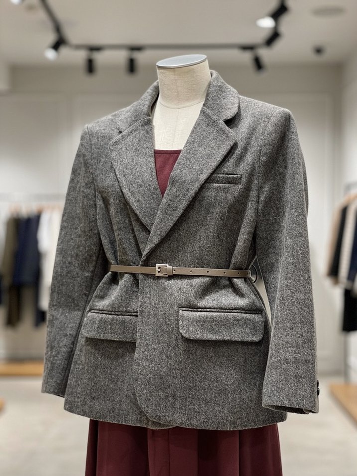 Kemerli Kadın Blazer Ceket - Görsel 2