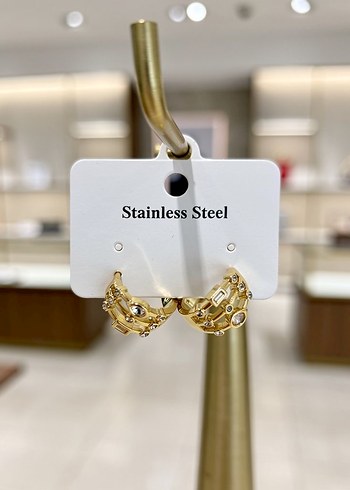 Çelik Küpeler - Görsel 3