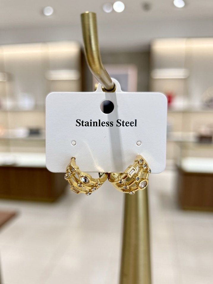 Çelik Küpeler - Görsel 3