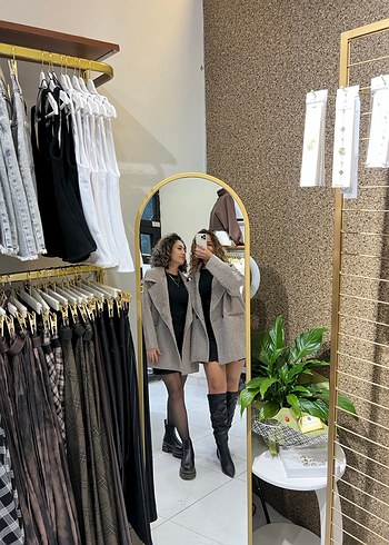 Oversize Kadın Kaban - Görsel 5