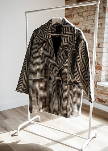 Oversize Kadın Kaban - Görsel 2