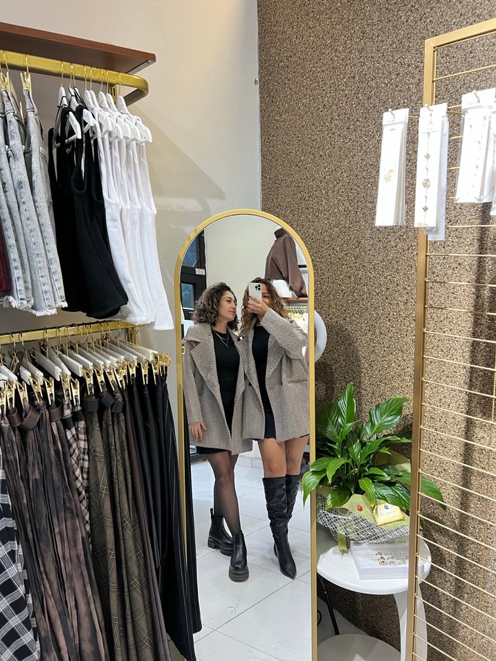 Oversize Kadın Kaban - Görsel 5