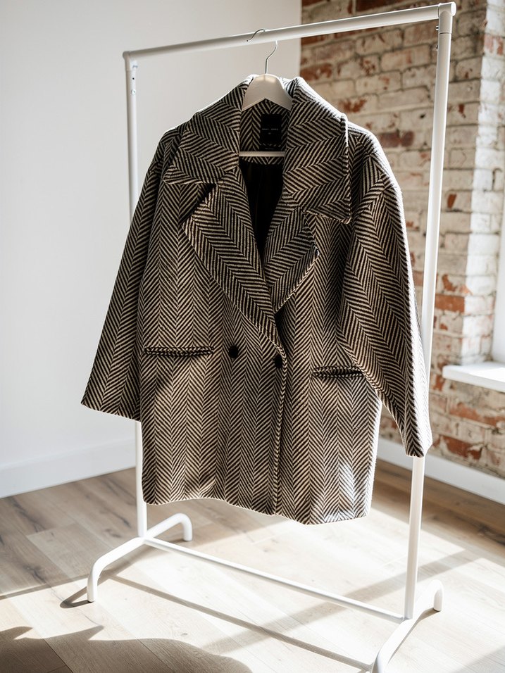 Oversize Kadın Kaban - Görsel 2