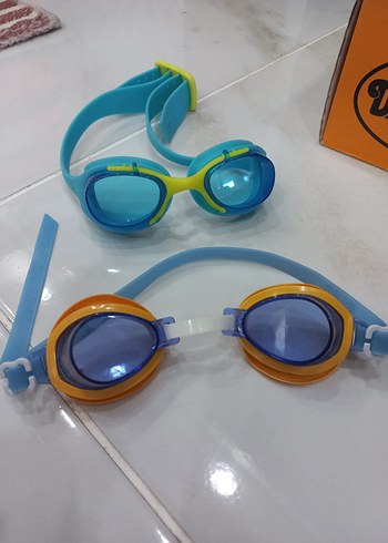 Renkli Elastik Yüzücü Gözlükleri - Görsel 2