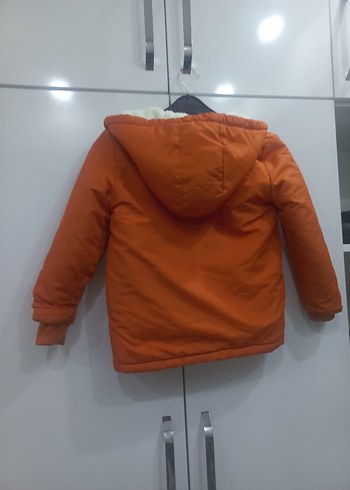 Erkek Çocuk Düğmeli Rahat Mont - Görsel 4