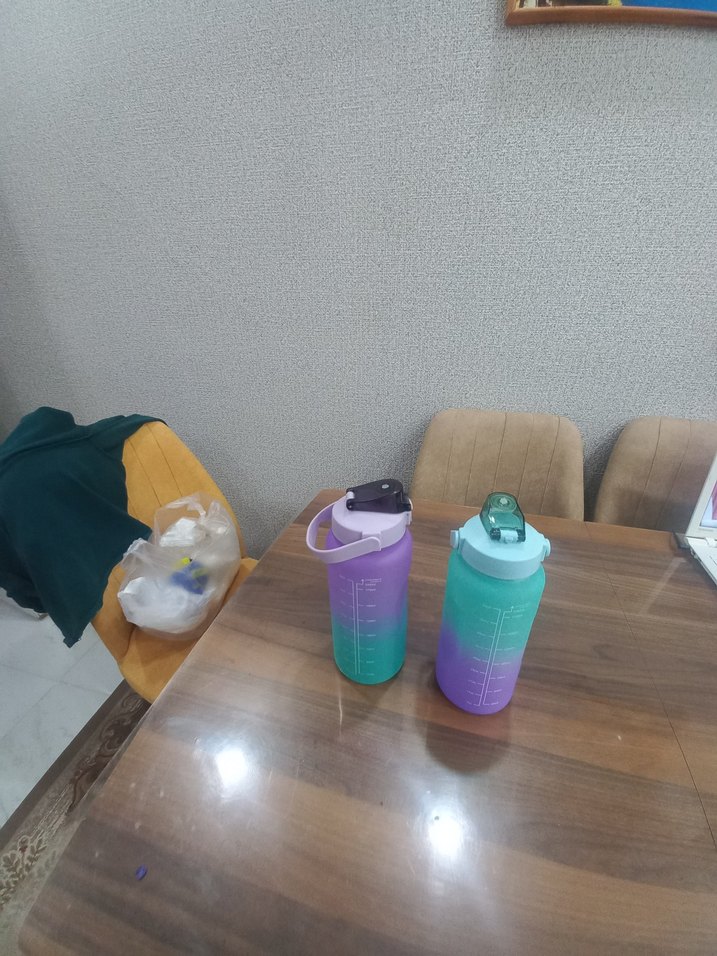 Pastel Mor Çocuk Termos Şişesi - Görsel 2