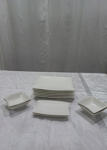Karaca Beyaz Modern 6 kişilik kahvaltı seti