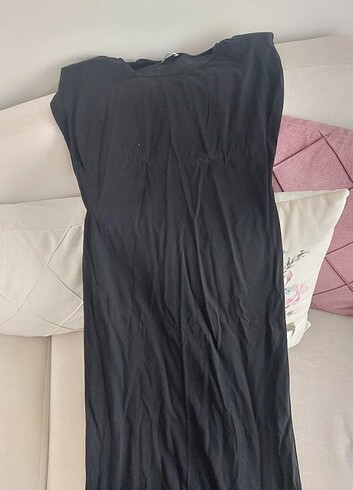 m Beden siyah Renk Vatkalı iki taraf yırtmaçlı