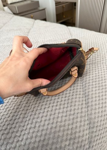 Klasik Kahverengi Deri Kadın Çanta - Görsel 2