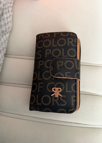 Kahverengi Deri Fermuarlı Kadın Cüzdanı - Görsel 4