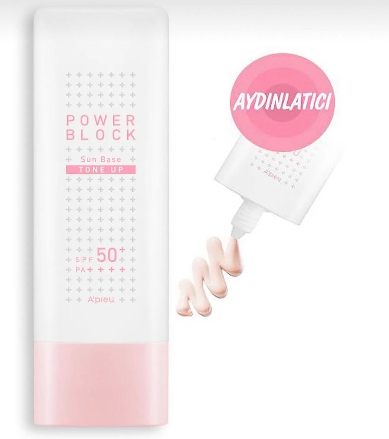 A'Pieu Power Block Tone Up SPF 50 Güneş Kremi - Görsel 2
