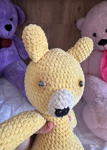  Beden Sarı Renkli Peluş Oyuncak