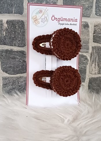 oreo çıtçıtlı toka - Görsel 2