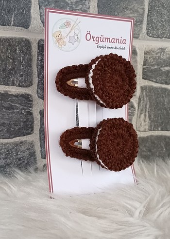oreo çıtçıtlı toka - Görsel 3
