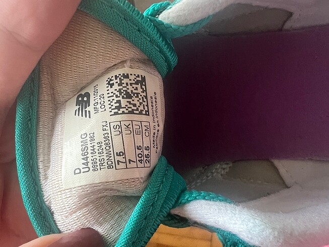 40 Beden New balance spor ayakkabı