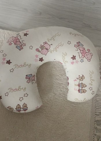 Bebek Desenli Pastel Emzirme ve Hamile Yastığı - Görsel 2