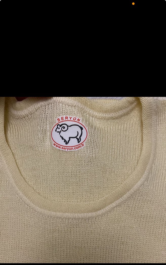 İçlik yün sıfır kuzu yünü  sıcak gecırmek dileğiyle kış ayını - Görsel 2