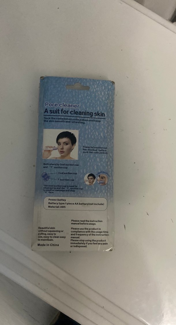 Mavi Gözenek Temizleyici Cihaz - Görsel 2