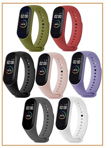 Xiaomi mi Band 3/ Mi Band 4 Uyumlu Silikon kordon set