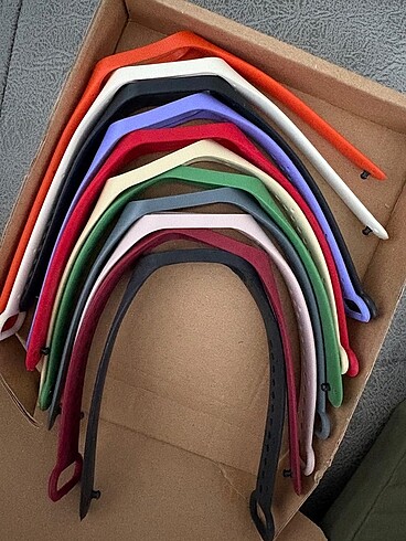 Xiaomi mi Band 3/ Mi Band 4 Uyumlu Silikon kordon set - Görsel 6