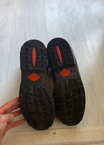 Kemer Detaylı Kamuflaj Desenli Erkek Biker Bot - Görsel 6