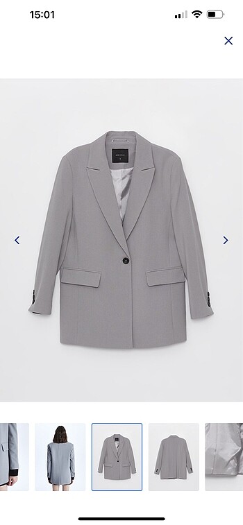 Blazer ceket Deri Ceket