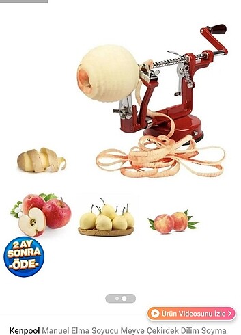 Tefal Elma soyma makinesi 
