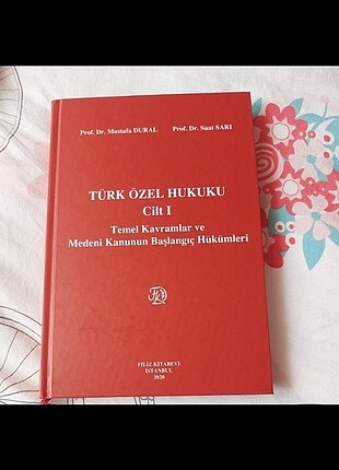 Mustafa Dural Suat sarı Türk özel hukuku medeni hukuk kitabı 